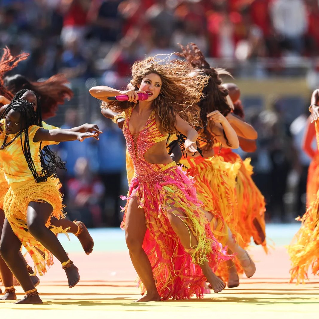 shakira_stuff's tweet photo. The 2026 FIFA World Cup Final Halftime Show drew nearly 2 BILLION viewers worldwide with fundraising efforts set to help provide 400,000 children with access to quality education, according to @GlblCtzn. https://t.co/KV313YPdsA