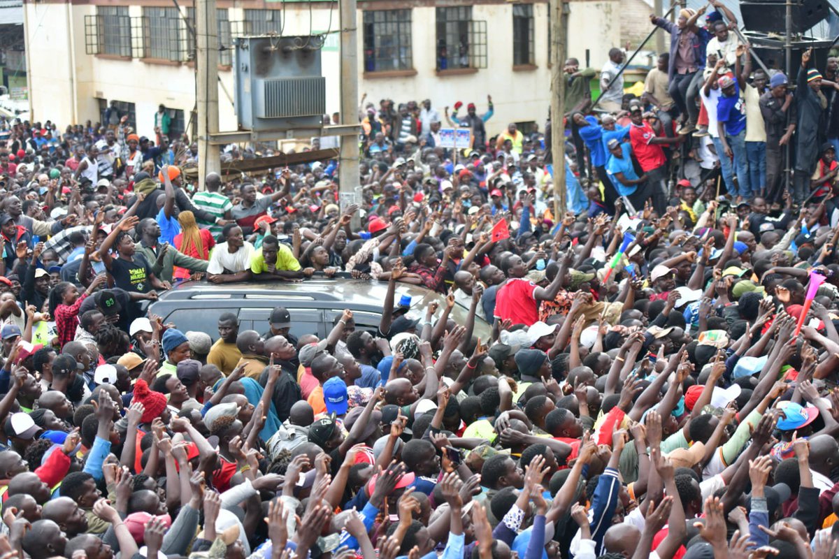 GeorgeNatembeya's tweet photo. Asante, Kitale! Nawapenda sana watu wangu.💪 https://t.co/1JjJ51yzIl