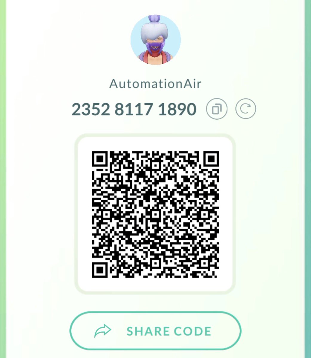 AUTOMATION_AIR's tweet photo. Just got back into Pokémon Go and looking for friends from different regions! I’m in the Modern region and can send lots of gifts. #pokemongo

235281171890 https://t.co/lGBD3eXWI4