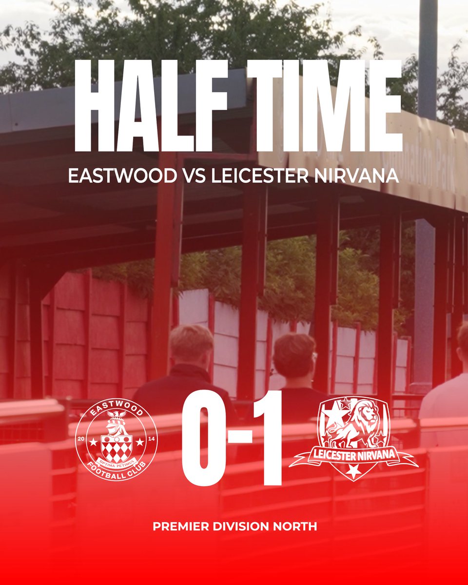 EastwoodTownFC's tweet photo. Behind at the interval. βΈοΈ
#Eastwood #RedBadgers https://t.co/S3YIMxl6Oz