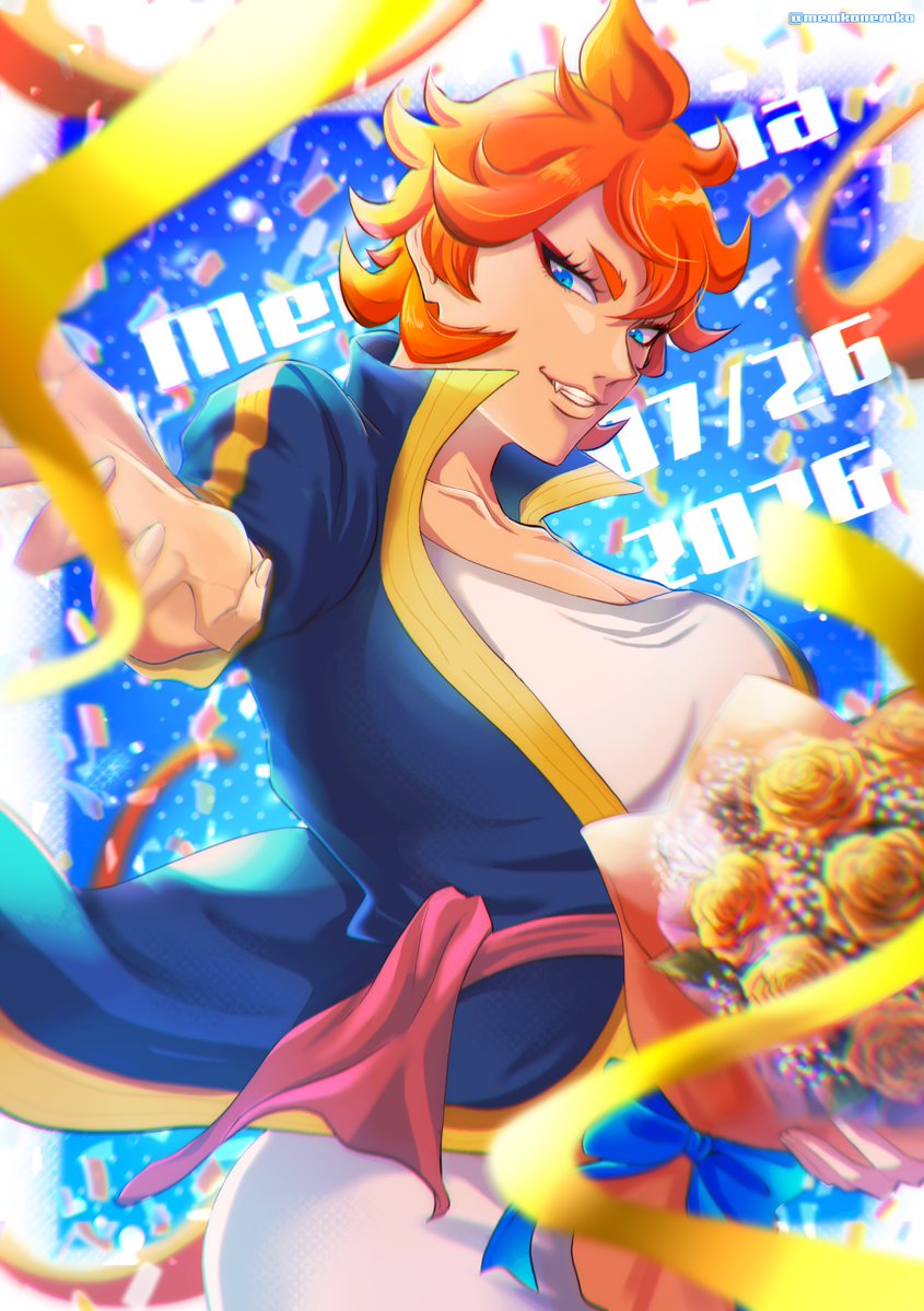 memkoneruko's tweet photo. ˚̩͙*‧₊̊‧*˚̩͙̩͙*‧₊̊‧*˚̩͙*‧₊̥‧*˚̩͙*‧₊̊‧*˚̩͙̩͙*‧₊̊‧*˚̩͙*‧
〜𝓗𝓪𝓹𝓹𝔂 𝓑𝓲𝓻𝓽𝓱𝓭𝓪𝔂〜
姉上お誕生日おめでとうございます！💐
*⋆⊱∘──────∘⊰⋆‧*
#メレオレオナ・ヴァーミリオン誕生祭2026
#メレオレオナ・ヴァーミリオン生誕祭2026 https://t.co/RcSCR2yuab