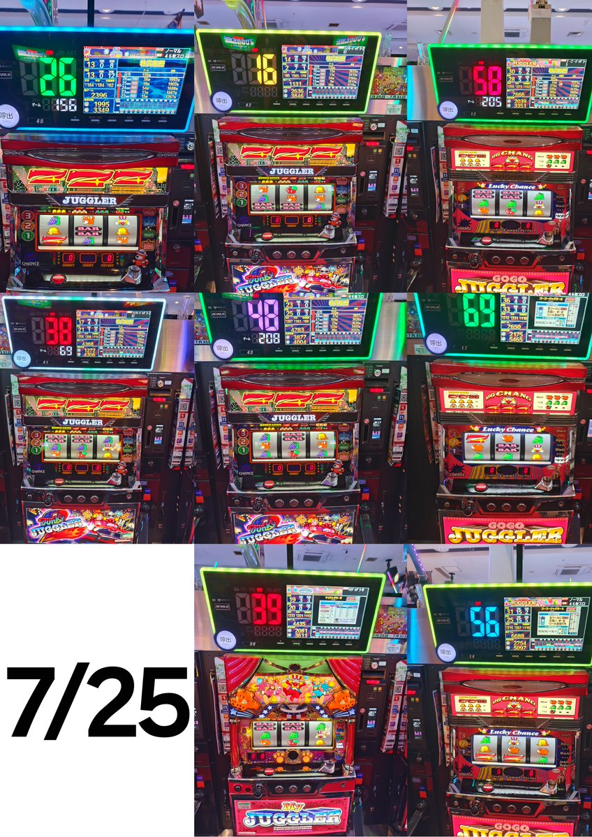 ジャグラー3点セット おはようございます！ ジャグラーおすすめ期間なう！ ジャグラー以外も