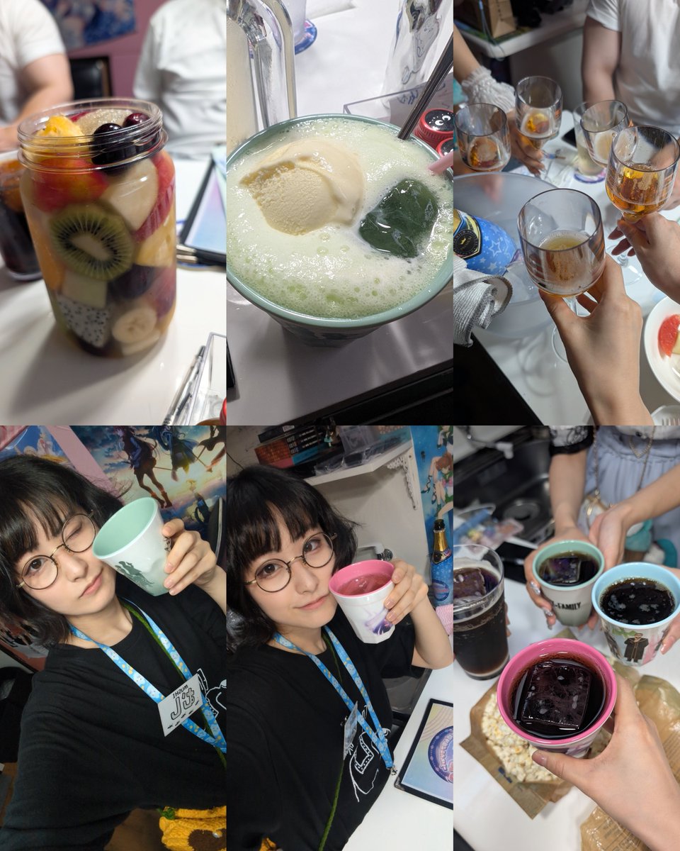 mushinobar's tweet photo. 本日もmelodieありがとうございました！
ウェルカムクライナー！景気がいい〜！今日も会えると思っていなかったです、さては毎日一緒だな……
お裾分け乾杯HAPPYMACCHO！
乾杯ありがとうゲリラ豪雨大丈夫だったのか……？
ポップコーン×コーラって最高！ゾンビになってもよろしくね！

明日も会おう。 https://t.co/XrajEvFr5L