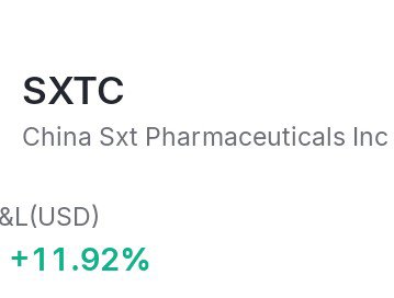 Penny Stock Trader Update
Your $DFNS STOCK IS NOW UP 50% 💎💎
YOUR $SXTC STOCK IS NOW UP 15% 💎💎
REMEMBER 7-15% STOP LOSS IF YOU ARE NEW 
I ATTACHED OUR EARLY 