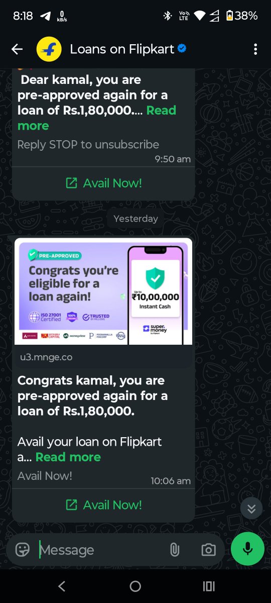 kmlvrma56's tweet photo. @flipkartsupport @Flipkart अबे @Flipkart  के दल्लो कब msg भेजना बंद करोगे ये,जब bsdk एकाउंट ब्लॉक कर दिया है तो अपनो गांड की दलाली का लोन दे रहे हो @flipkartsupport वालो mcदो🤬🤬🤬🤬🤬 https://t.co/9iDnak6Q52