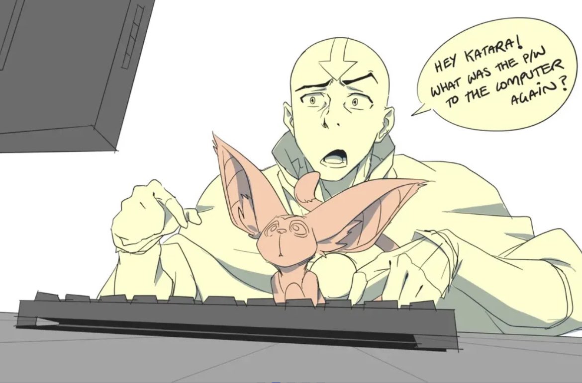radsappysucker's tweet photo. an animator on the #avataraang movie, richard chhoa, made this cute little mini-comic https://t.co/27nb7S9GMi