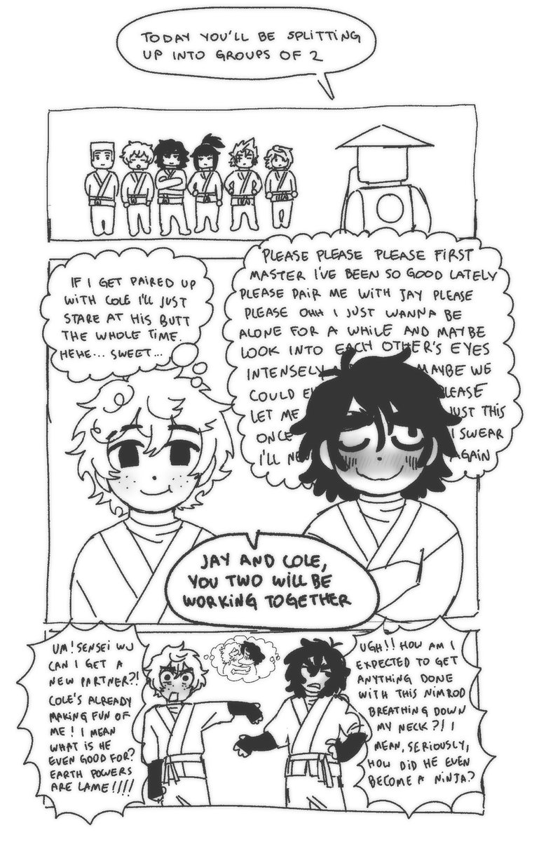 realninjagoyaoi's tweet photo. comic draft i abandoned like 2 months ago #bruiseshipping https://t.co/CfDaghVkBe