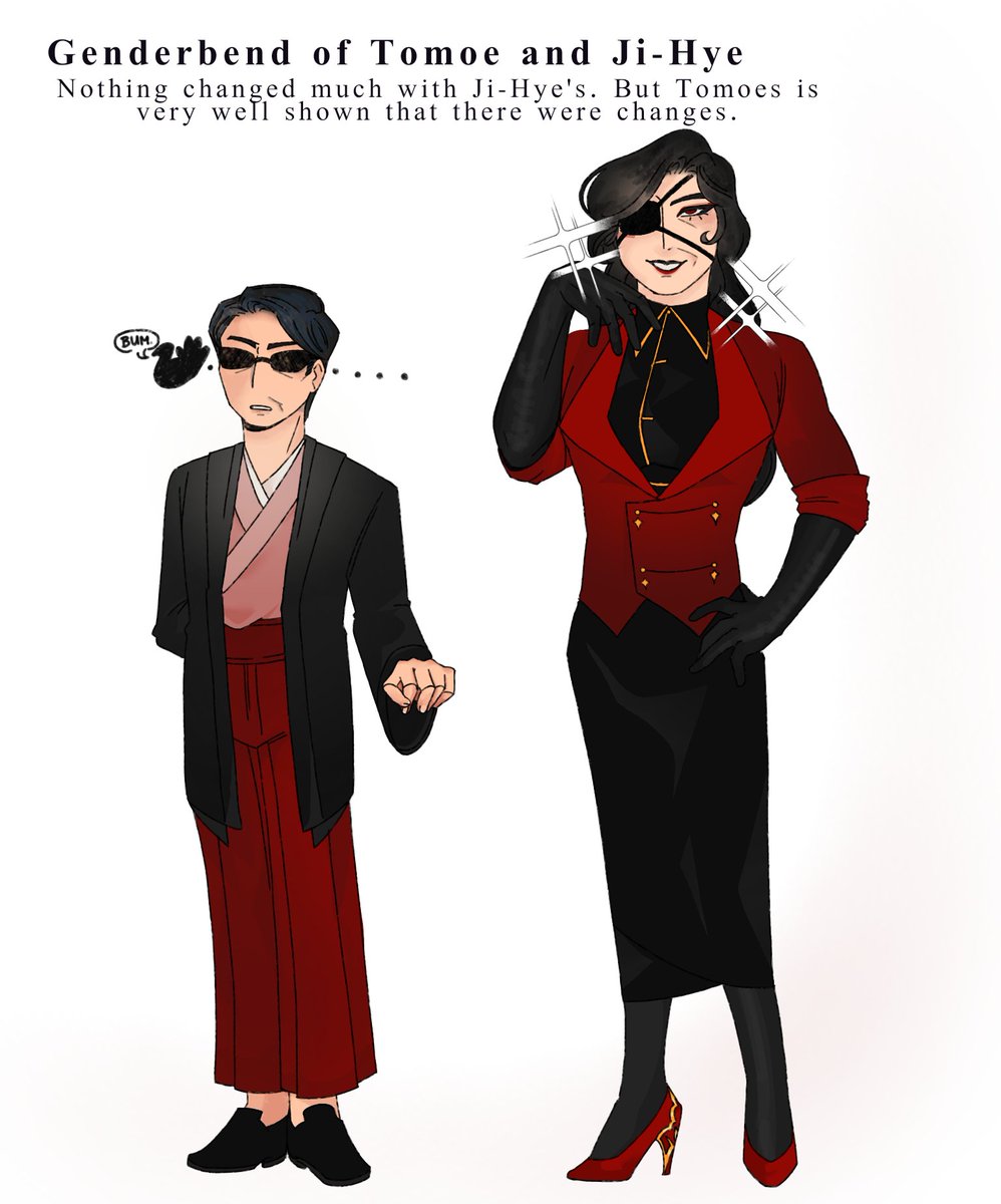 KiymiLima's tweet photo. Finally finished them! They share the same color palette :))) #mlbtwt #tomoetsurugi #mlboc https://t.co/Xt7iIS3p83