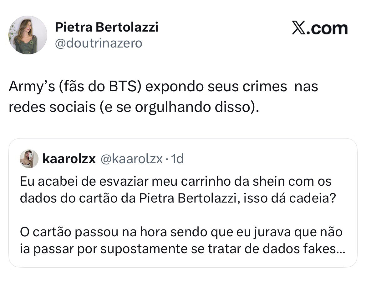 writingbyrkive's tweet photo. Eu ACHO que você ela não entendeu o recado e nem vocês. 
DENUNCIEM >>>SEM<<< engajar porra. É difícil? É pra ela continuar enfiando o rabo no meio das pernas como fez e sumir. 

DENUNCIEM SEM ENGAJAR. Precisa de tutorial até pra isso?

https://t.co/qJwE5eprw2 https://t.co/gUhvttiETR