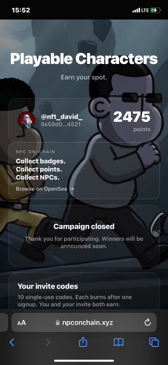 nft_david_'s tweet photo. @npconchain @neamasaur When me legend?
Participated in the airdrop 

0x59d0e8789950d4f5e7cdda72b64b4c3503c04521 https://t.co/HXIJP8Kc0l