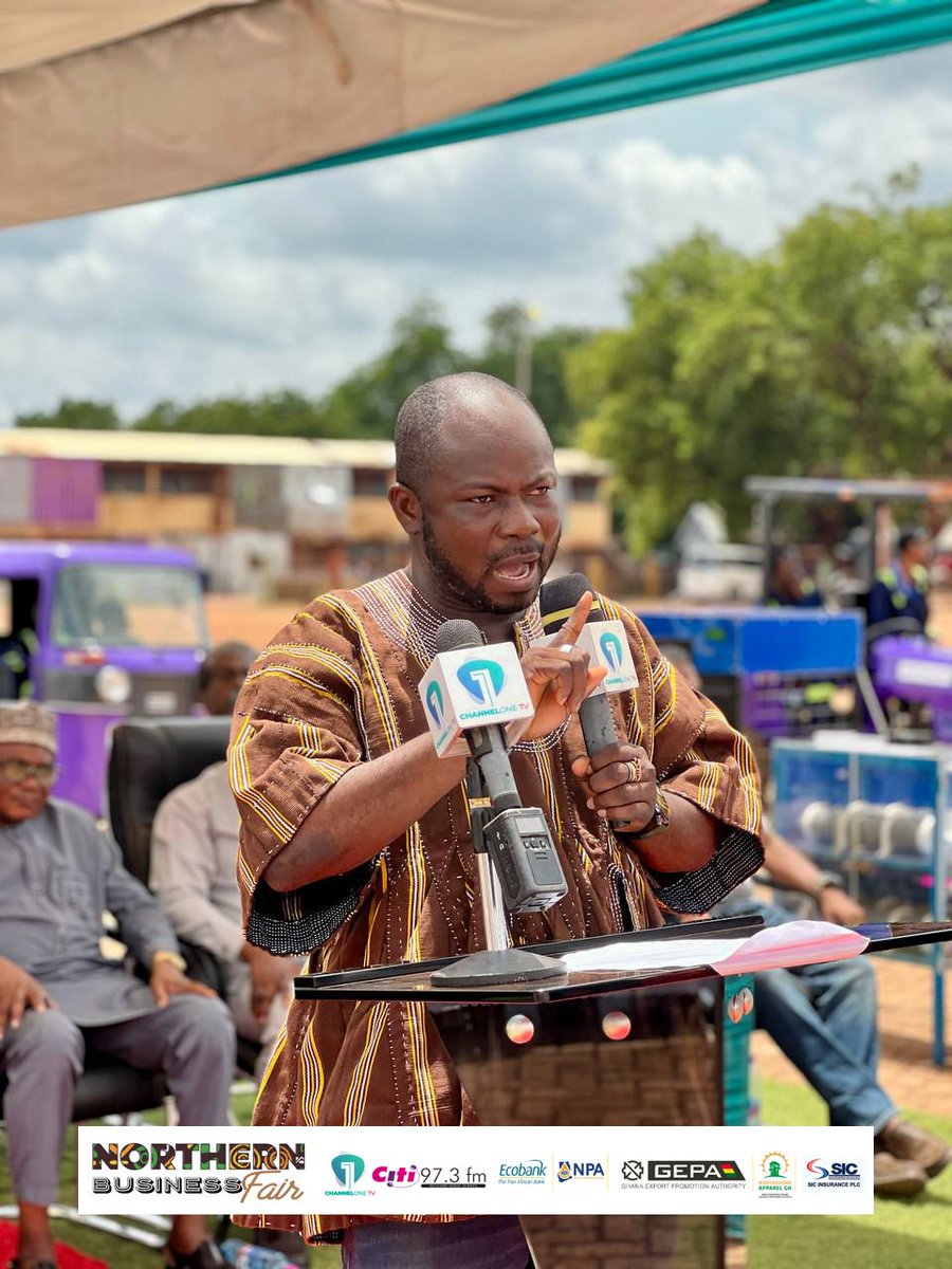 Citi973's tweet photo. 📸 Haruna Mohammed, Deputy General Secretary of the New Patriotic Party (NPP), joined stakeholders at the official launch of the 2026 Northern Business Fair, highlighting the event's growing significance as a platform for business and enterprise.

#ChannelOneTV #NorthernBusinessFair2026 #CitiFM #Tamale
