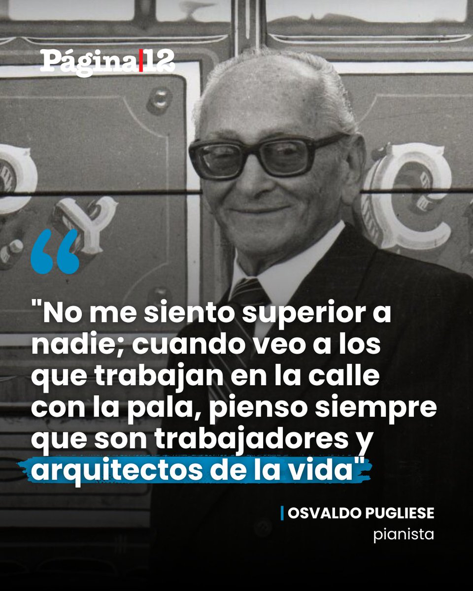 pagina12's tweet photo. 🎶 El 25 de julio de 1995 murió Osvaldo Pugliese, uno de los máximos exponentes del tango. Formó su propio conjunto con el violinista Elvino Vardaro y más tarde colaboró con la orquesta de Alfredo Gobbi hijo.
https://t.co/y0OnNdV8Xd https://t.co/onbfhQ6GEY