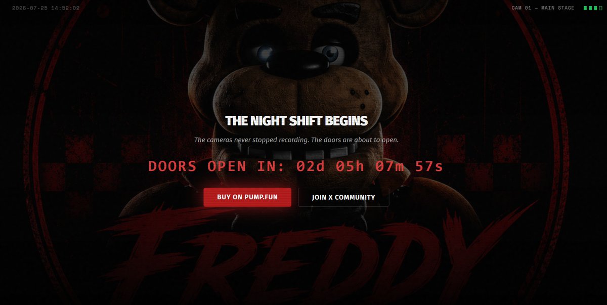 Freddy Fazbear Official tweet media