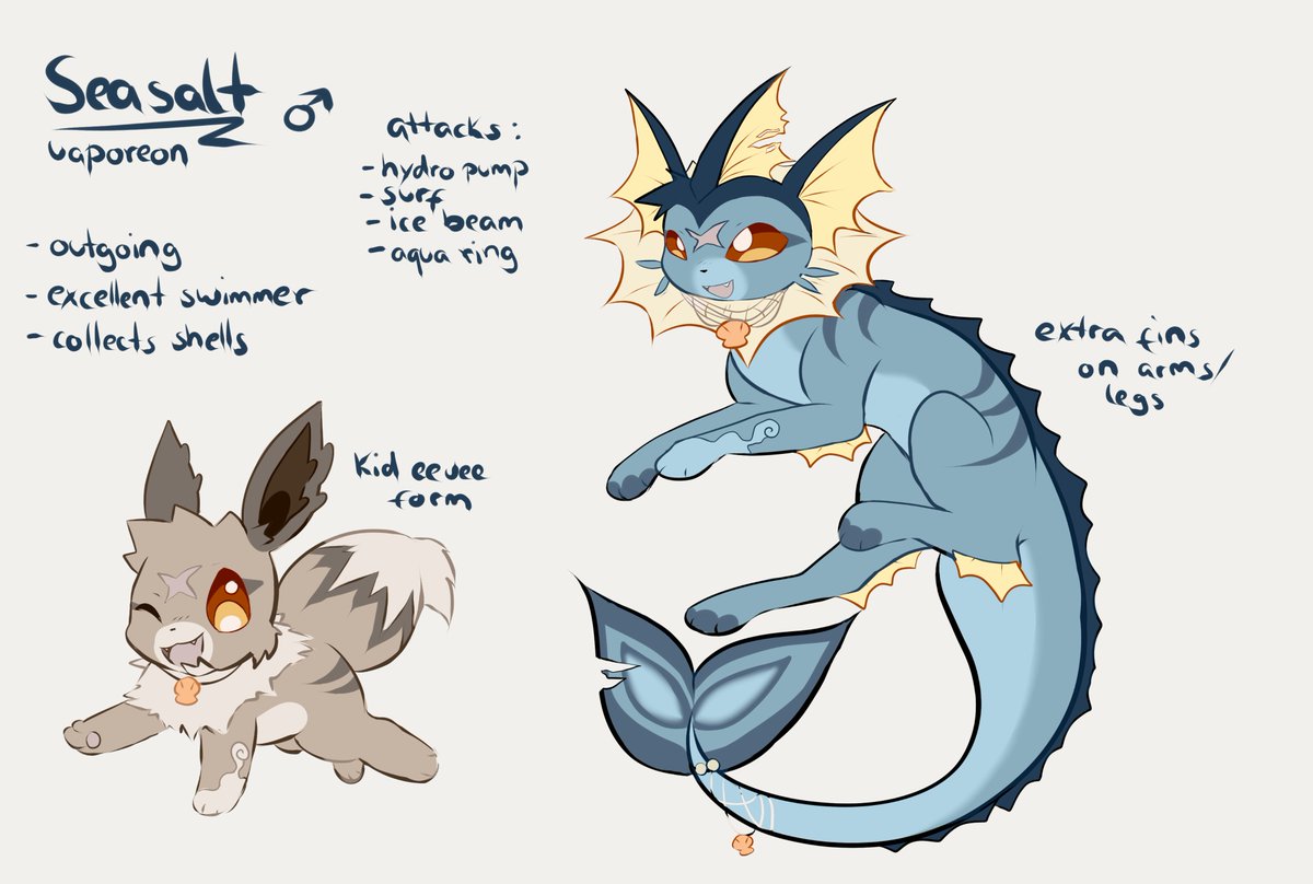 LucielaCaelum's tweet photo. vaporeon oc https://t.co/clFXbt5tAr