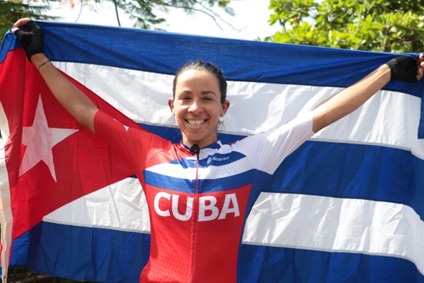 InderCuba's tweet photo. JJCC de #SantoDomingo2026  Oro y bronce colocan a #Cuba en el medallero  La ciclista Marlies Mejías y las remeras Ana Jiménez y Leah Almeida hicieron los primeros aportes. #DeporteCubano #InderCuba65 #VeranoConMiGente #SiemprePorCuba https://t.co/mFCi30TWcz