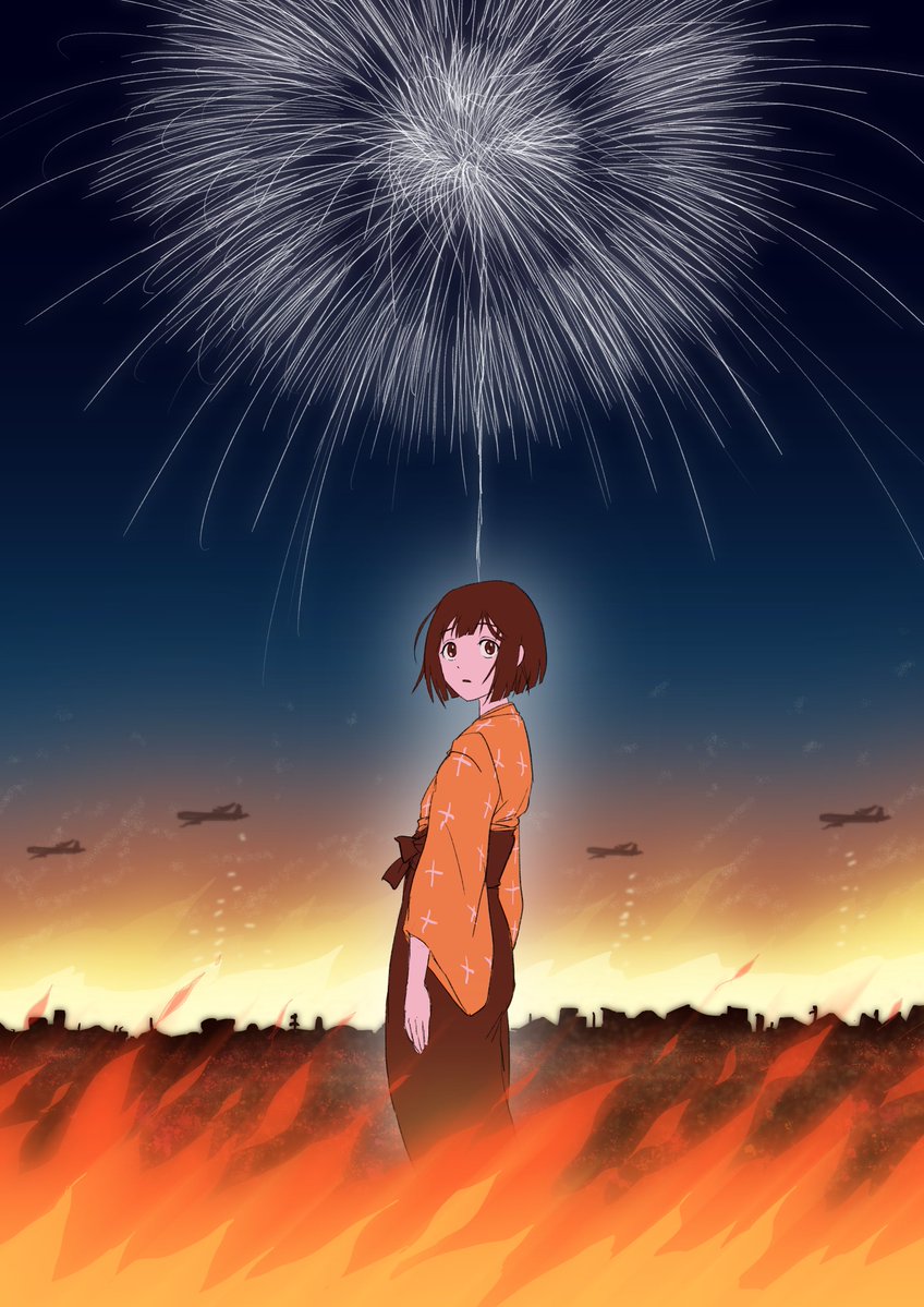 MisakiKusanagi's tweet photo. 映画『君と花火と約束と』
前情報なしでジュブナイル映画かと思って観に行ったのですが、重いテーマに意表をつかれました。「爆弾が全て花火だったらいいのに」の台詞が心に残ります。長岡の歴史に関心を持つきっかけになりました。色々考えさせられる作品でした。
#君と花火と約束と #長岡花火 https://t.co/W6ErdoNVtX