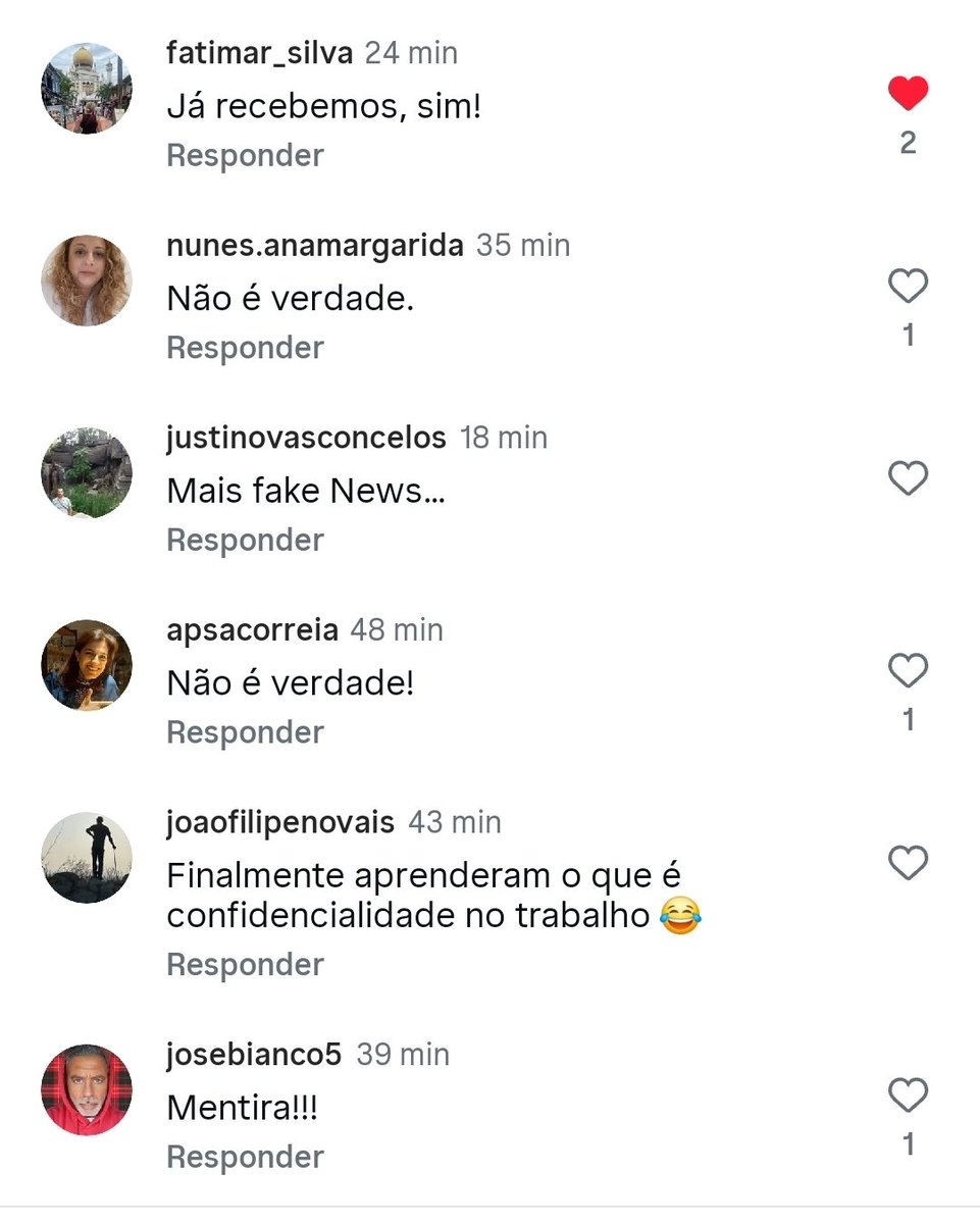 MariaCabugueira's tweet photo. Há 1 hora atrás,  o @dntwit deu esta notícia no Instagram,  teve azar porque goi de imediato desmentirdo nos comentários 
A Comunicação Social está desde o início do processo num serviço concertado, para "tramar" Fernando Alexandre....isto deve ser investigado https://t.co/Qbqtj1ukHK
