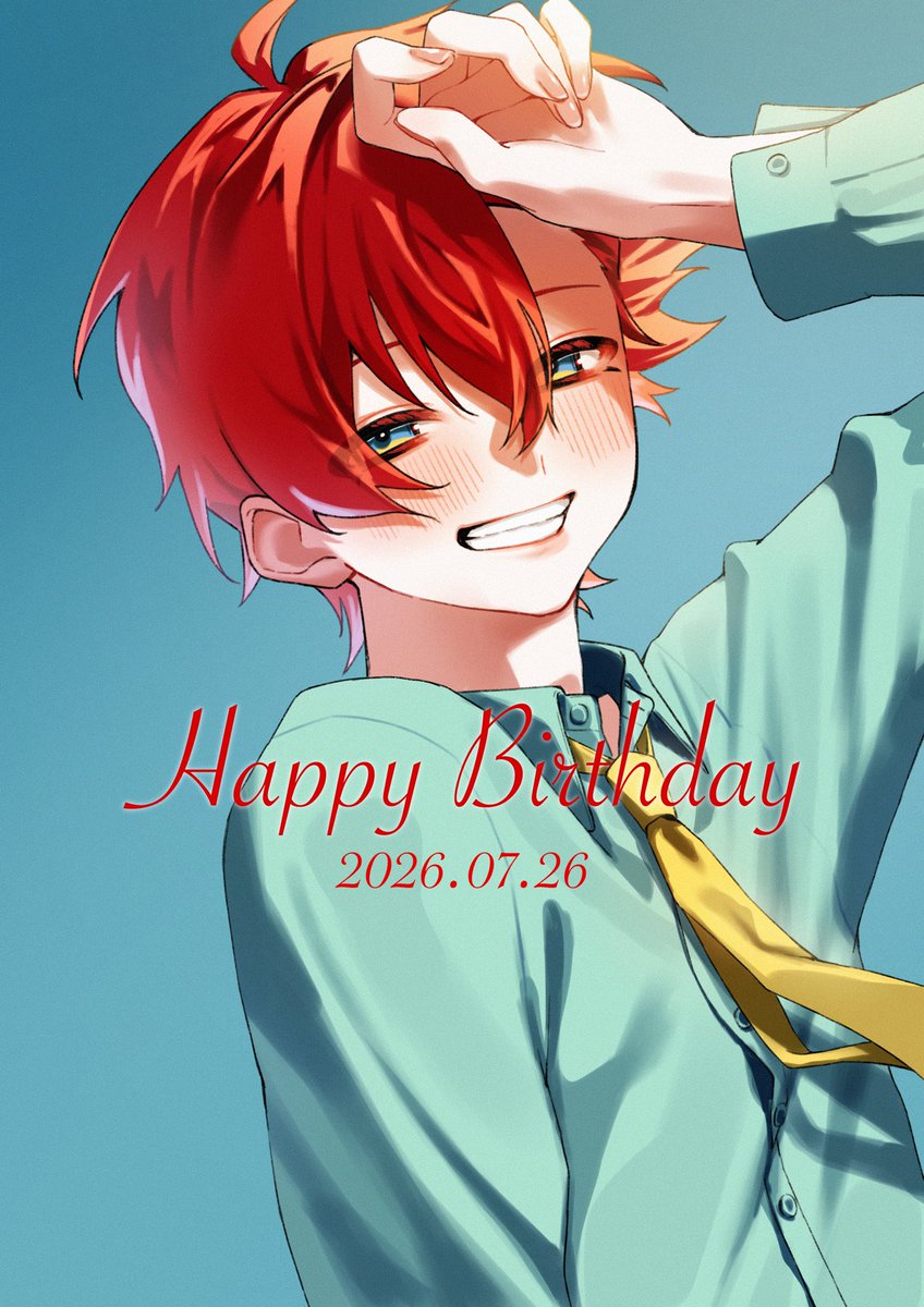 on_5un4's tweet photo. Happy Birthday!!
 #HB_TAIYO https://t.co/3KvgbLnCto