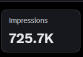 vevecomicguy's tweet photo. 3/4 of the way to my personal goal of 1 million impressions in a year.
#jobnotfinished #roadtoonemillion #impressions #growth https://t.co/6leWdTRhNp