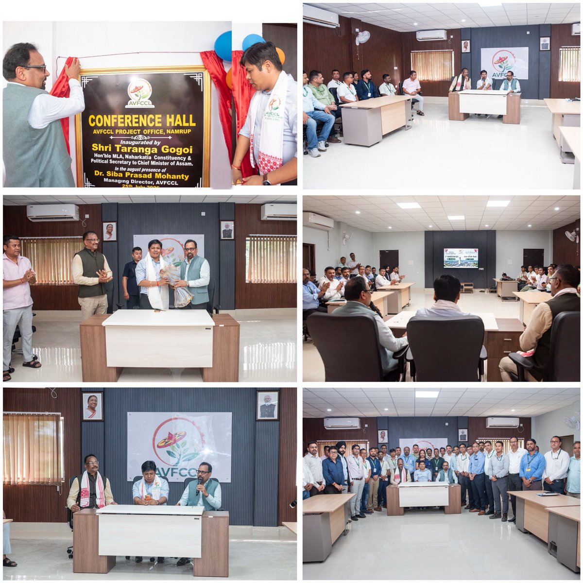 AVFCCL_ASSAM's tweet photo. and building a stronger tomorrow.

Happy 1st Foundation Day, AVFCCL!

#AVFCCL #1stFoundationDay #Namrup #Assam #Partnership #Progress #Sustainability #Infrastructure #CSR #ProjectDevelopment #NationBuilding #FoodSecurity https://t.co/5y35YrxVhC