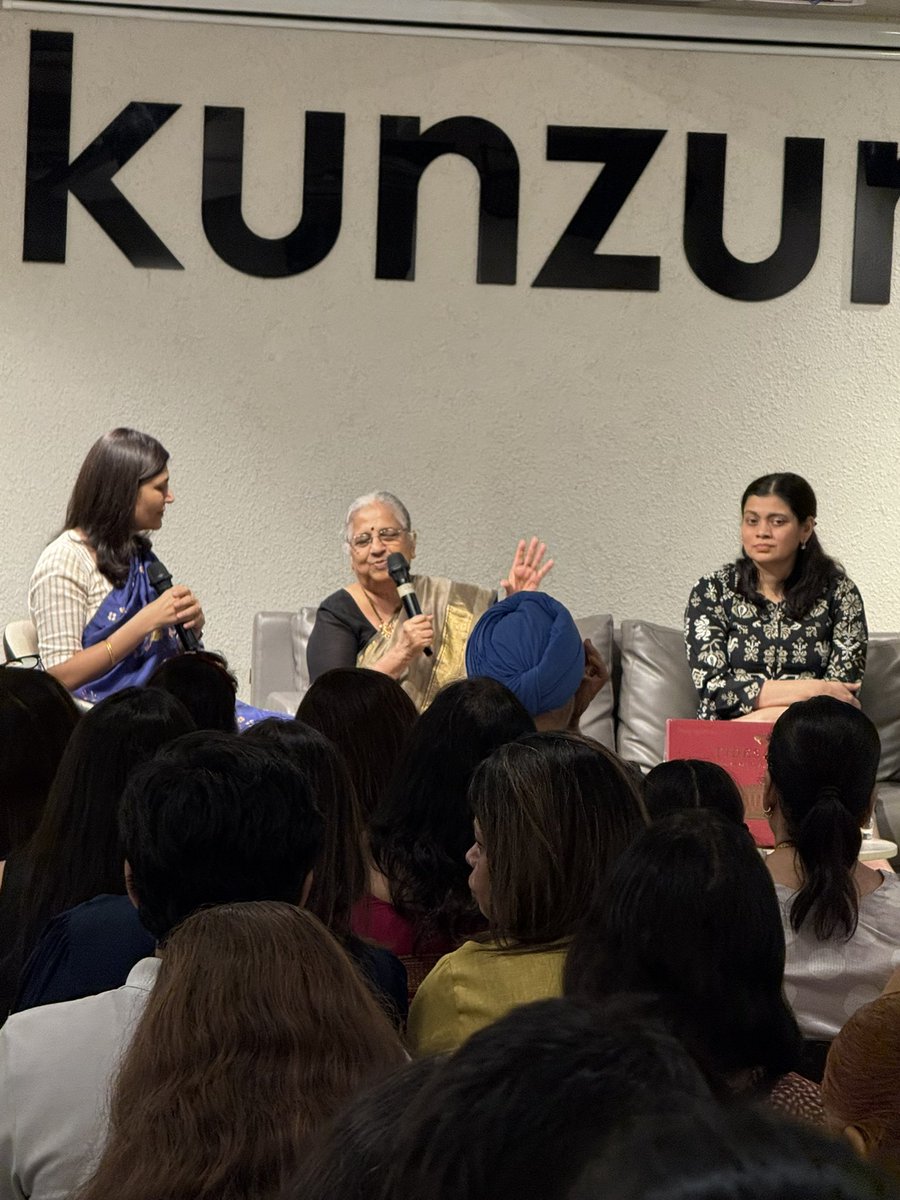 drramvictor's tweet photo. A well-spent Saturday at Kunzum—attending the book signing event of Padma Bhushan Sudha Murty. An inspiring celebration of books, learning, and simplicity https://t.co/GBHypJ5ZXf