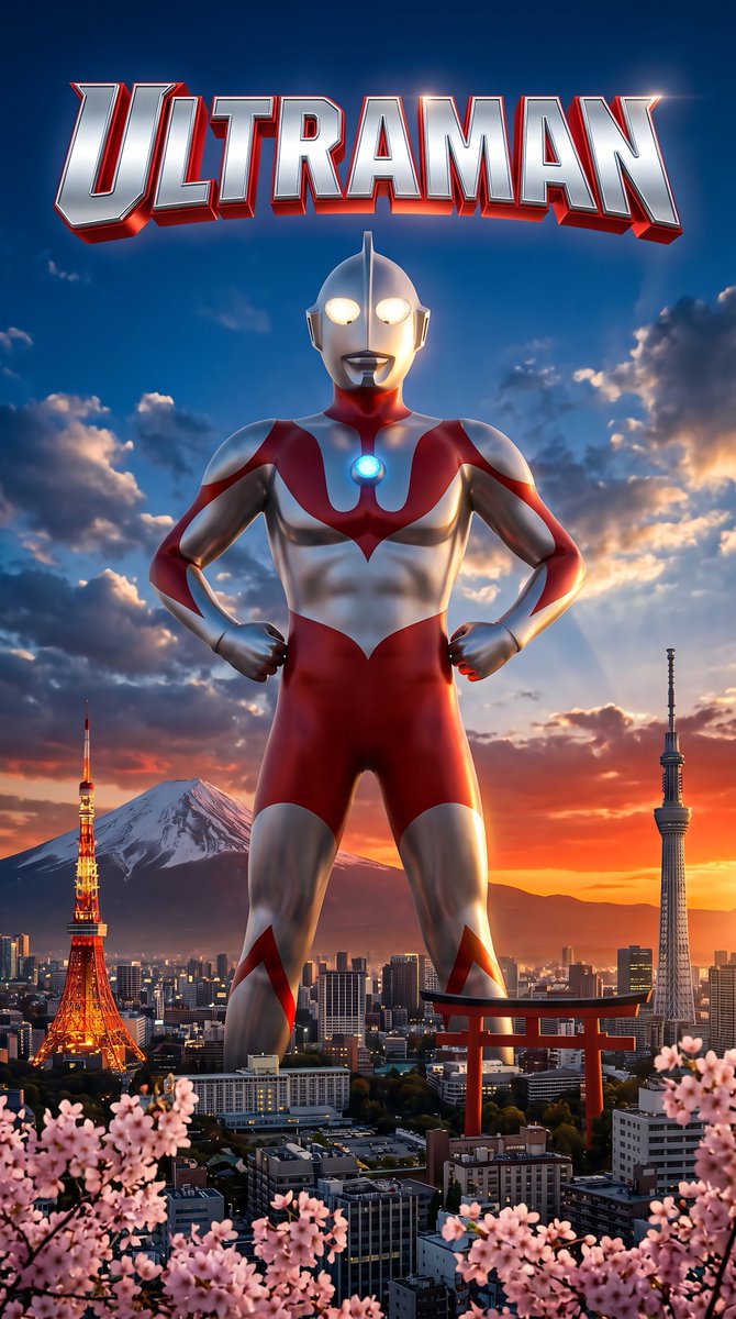HeraldoJacques1's tweet photo. 🇯🇵Ultraman🇯🇵
Art: Heraldo Jacques
#Ultraman #Ultra #Japan #Japao #UltramanArt #Tokyo #MountFuji #Fuji #MonteFuji #AI #IA #AIArt #FanArt https://t.co/Q3Qc9JsLmU