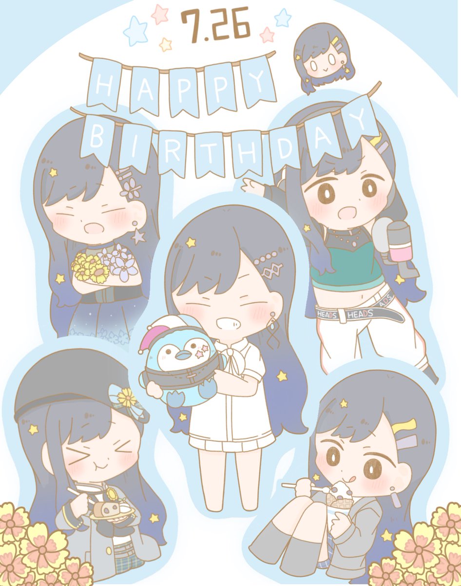 Harurutg's tweet photo. 杏ちゃんお誕生日おめでとう〜！🎉
これからも大好きだ〜！！！🎧✨
#白石杏誕生祭2026 #白石杏生誕祭2026 https://t.co/eXl37AjCL2
