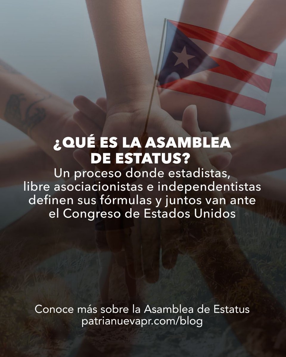 juandalmauPR's tweet photo. Mientras el mundo avanza, nosotros seguimos maniatados.
Entonces, ¿qué proponemos? Que dejemos de empujar cada uno su estatus preferido por separado. https://t.co/oRHJarKLa0
