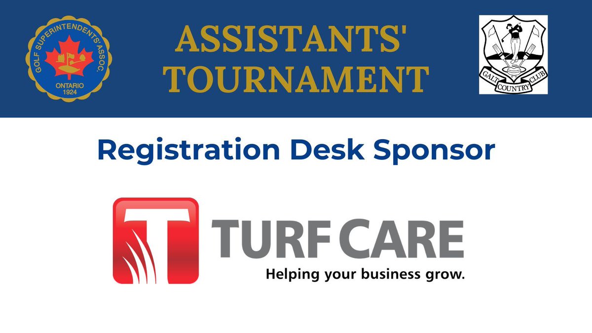 OntarioGSA's tweet photo. Check in, connect, and get ready to play! ⛳ A big thank you to @Gr8estShowOnTRF for sponsoring the Registration Desk and helping us welcome assistants in Ontario to the OGSA's 2026 Assistants' Tournament! See in August! https://t.co/ReVkF5EnJF