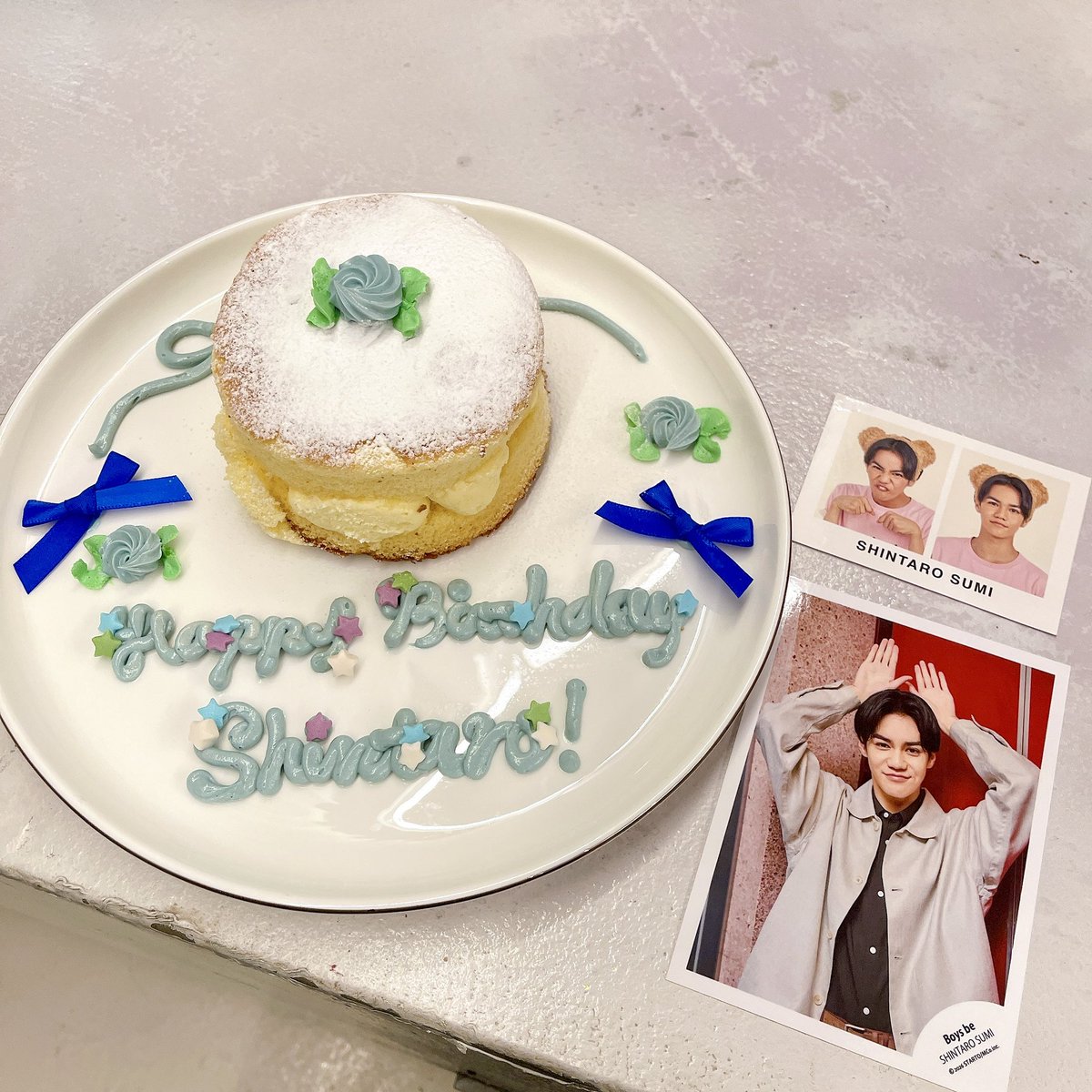 sumishin__'s tweet photo. ̗̀ʜᴀᴘᴘʏ ʙɪʀᴛʜᴅᴀʏ ꜱʜɪɴᴛᴀʀᴏ ̖́- ꪔ̤̮♥

#角紳太郎 #角紳太郎誕生祭2026 https://t.co/wRnfiUOs4K