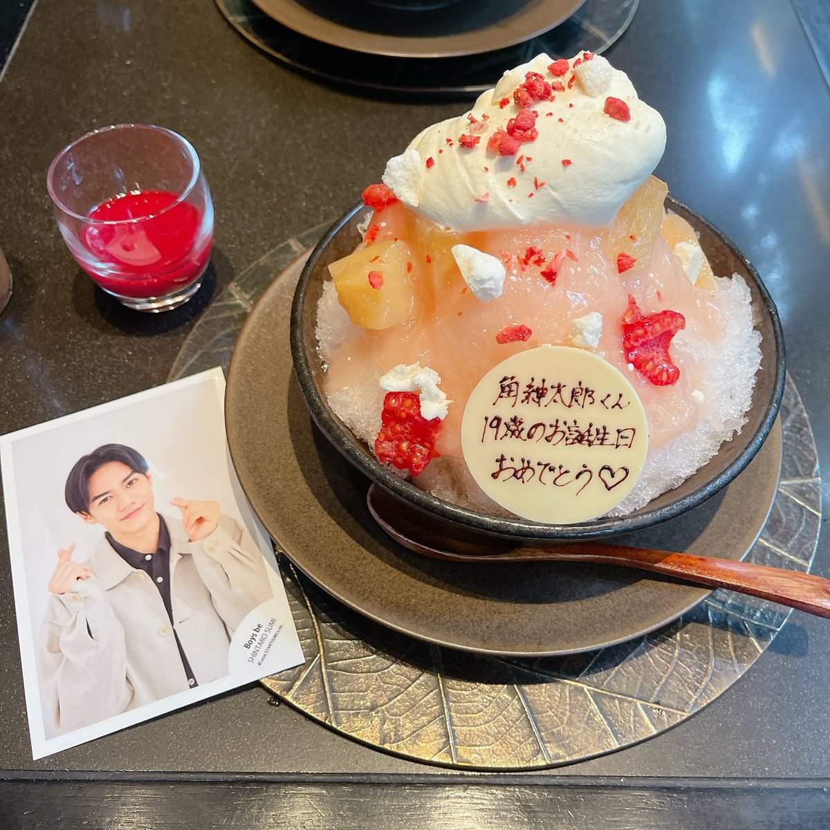 sumishin__'s tweet photo. ̗̀ʜᴀᴘᴘʏ ʙɪʀᴛʜᴅᴀʏ ꜱʜɪɴᴛᴀʀᴏ ̖́- ꪔ̤̮♥

#角紳太郎 #角紳太郎誕生祭2026 https://t.co/wRnfiUOs4K