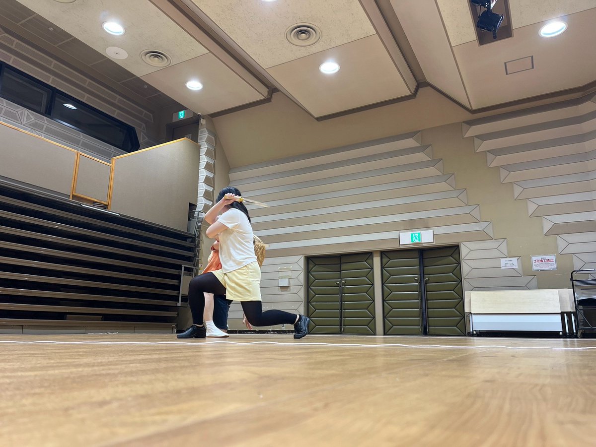 bnbn_cs_2u's tweet photo. 本日もお稽古でした！
まだまだメキメキ鍛えるぞ〜！
2枚目は登る途中で力尽きた私笑
#よすがパフォ https://t.co/gQwmOLEFTx