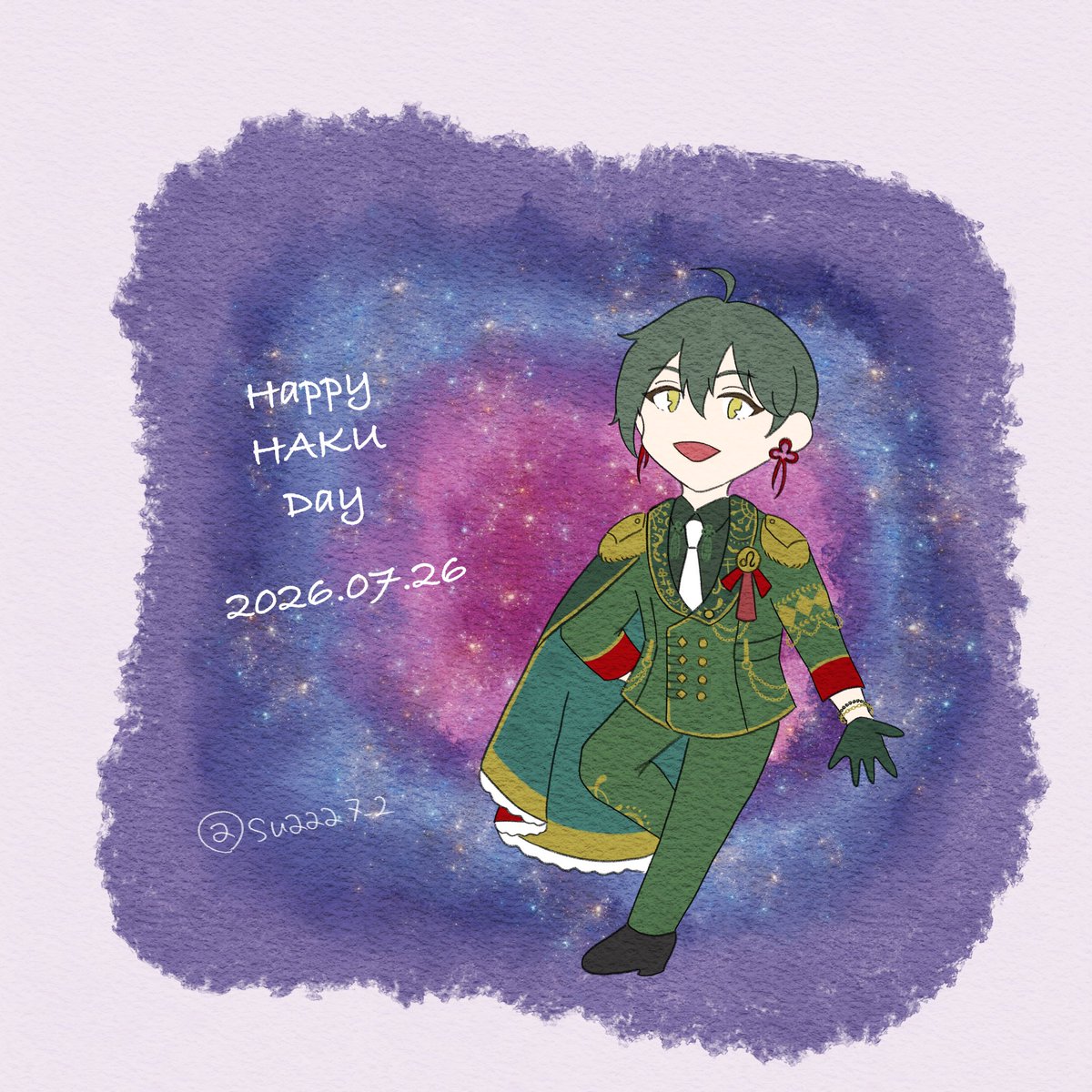 suaaa7_2's tweet photo. 𝙷𝚊𝚙𝚙𝚢 𝙱𝚒𝚛𝚝𝚑𝚍𝚊𝚢🪈🌟

#草薙伯玖誕生祭2026
#草薙伯玖生誕祭2026 https://t.co/h4UoF0umcl
