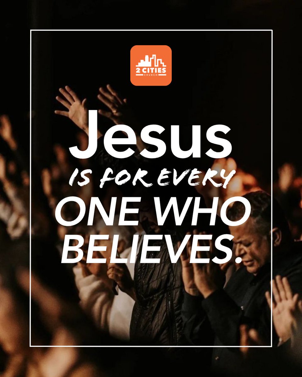 church_cities's tweet photo. Jesus is for everyone. No one is too broken, too far gone, or beyond His grace. The gospel is an invitation to every nation, every generation, and every heart. Who first shared the love of Jesus with you? Tag them or share your story. #JesusForEveryone #2CitiesChurch https://t.co/xj48e9QWRI