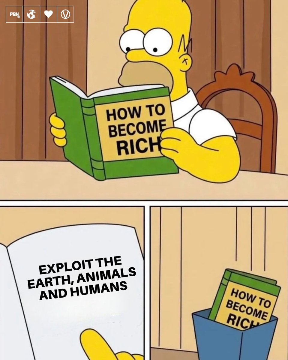PlantBasedNews's tweet photo. It's like the animal agriculture wrote this book. We wish they would throw it away 🗑️ and realise that the Earth is finite 🌍 and that exploiting sentient beings (humans and animals) is not only cruel but unnecessary 💔 https://t.co/Ucgwq3KxK0