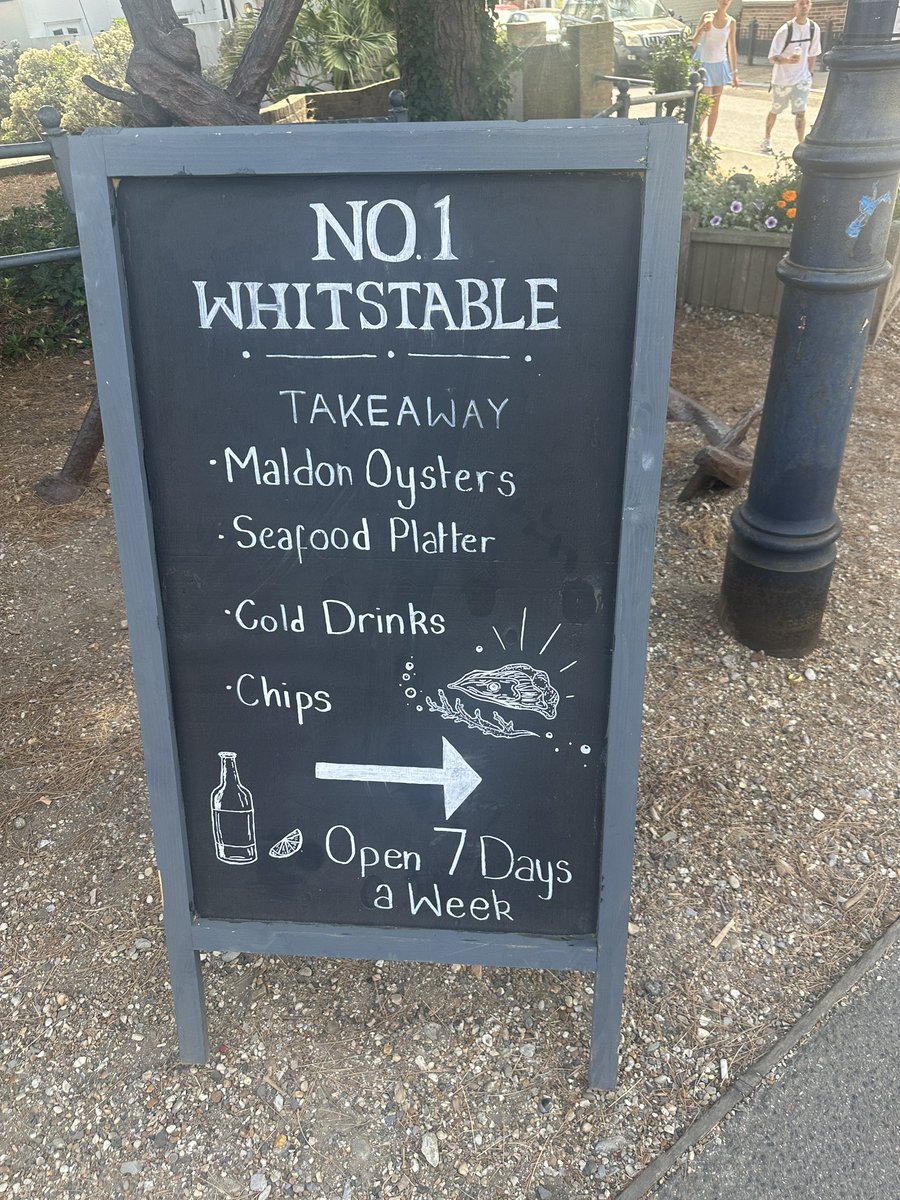 julesserkin's tweet photo. visitors to Whitstable-Do you  visit this quant seaside town (once famous for oysters &amp; smugglers &amp; fishing - pre sewage ) to drink coffee in a chain like Greggs? We have amazing independents! Try something real ! @retailmentoring https://t.co/zXCP4fnFdQ