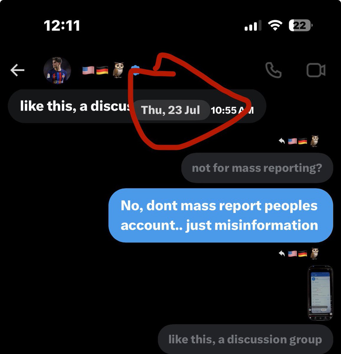 bayern_MOB's tweet photo. @KDCGlobal_ You know i am not responsible for your account being banned.. You can keep repeating this lie but it wouldnt make it true because i have evidence of me firmly being against this act https://t.co/cvZYxfHYy6
