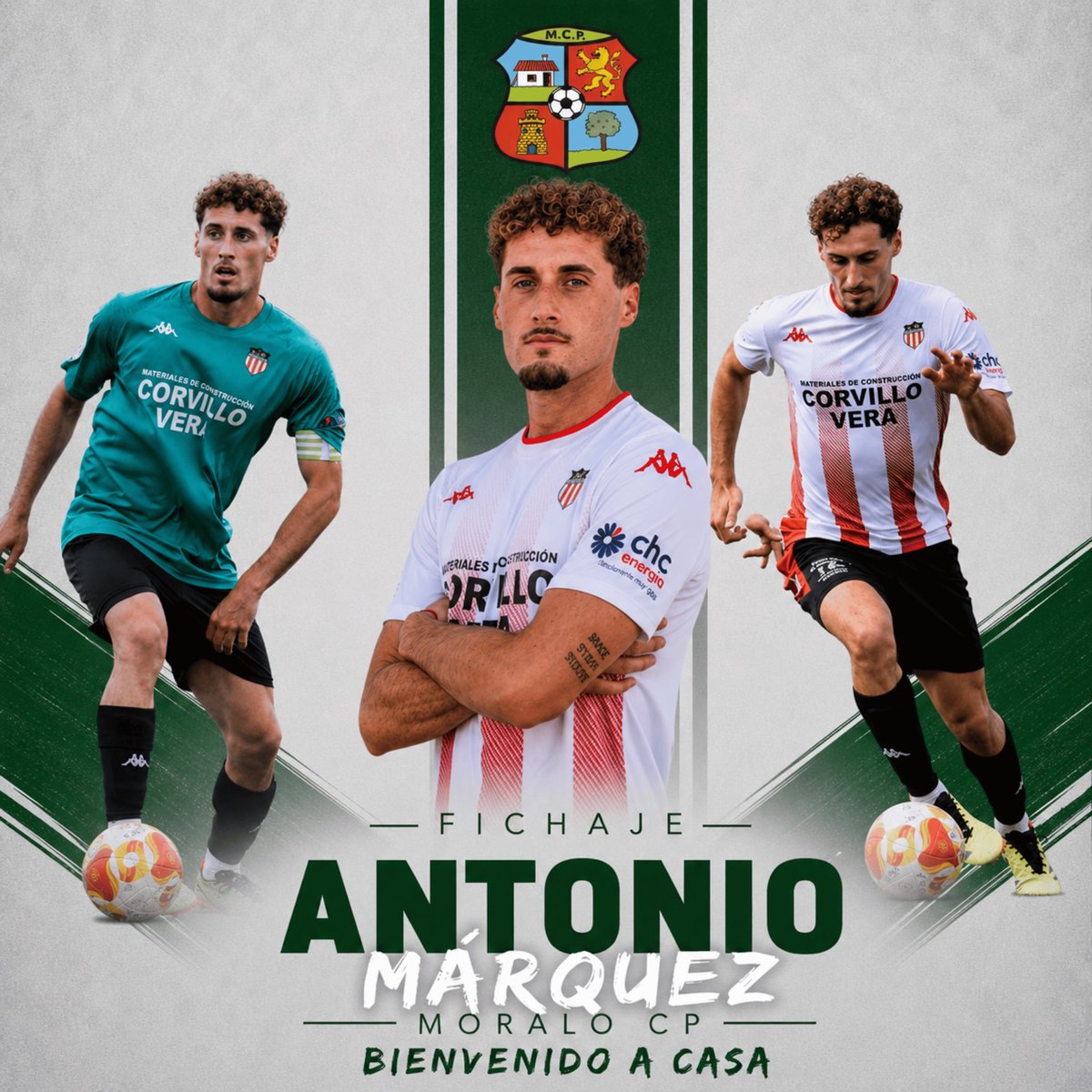 radiogolex's tweet photo. ⚽ TERCERA RFEF 

El @MORALO_CP ficha a Antonio Márquez, centrocampista procedente del Azuaga. https://t.co/cOOgcqpJFY