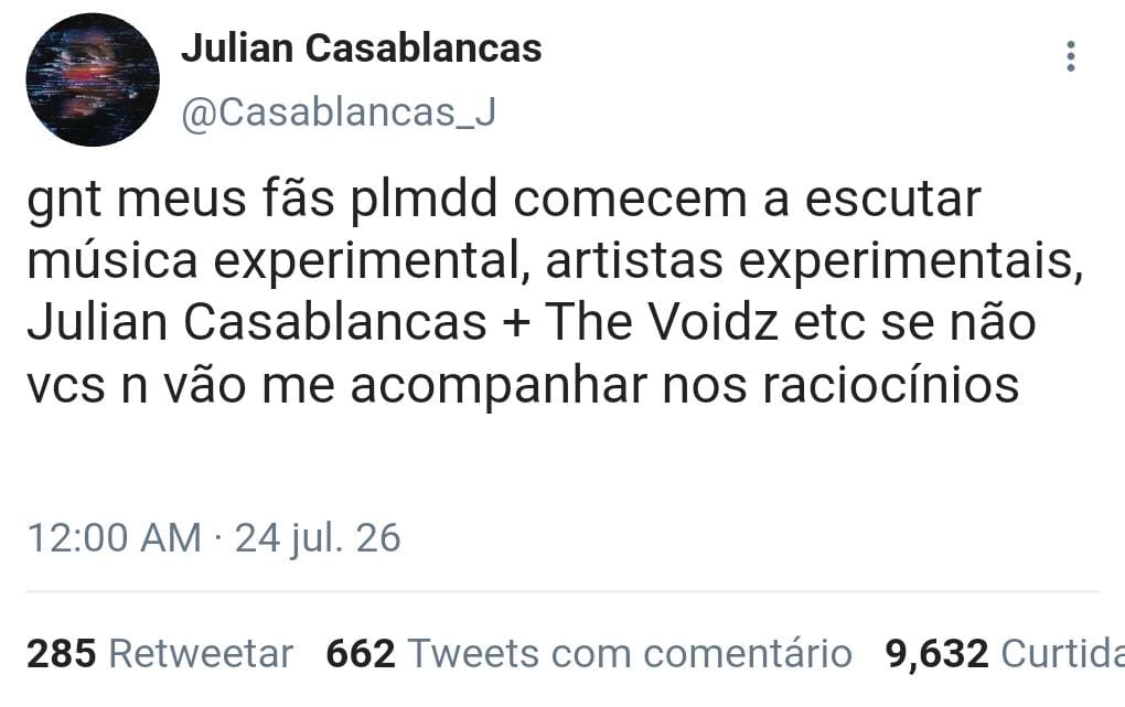 Julian Casablancas Brasil tweet media
