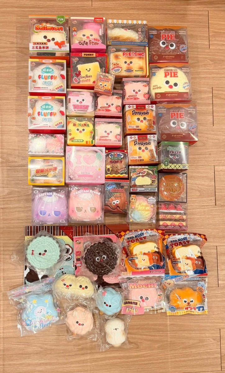 vermicelli680's tweet photo. ขายเหมาไม่ขายแยก 
ปล่อย 2,850 รส. 
#ตลาดนัดสกุชชี่ #สกุชชี่ #สกุชชี่แรร์ #สกุชชี่หายาก #สกุชชี่มือสอง #ของเล่น #สกุชชี่ราคาถูก #squishy #ของเล่นญี่ปุ่น #สกุชชี่ปล่อย https://t.co/KiiPdpJlHD
