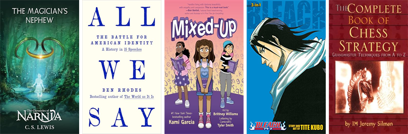 rockfordpublib's tweet photo. This week the Rockford Public Library has 23 new books.  New items include The Magician's Nephew and All We Say. https://t.co/94JdJbV1YS https://t.co/VINHsTzzgK