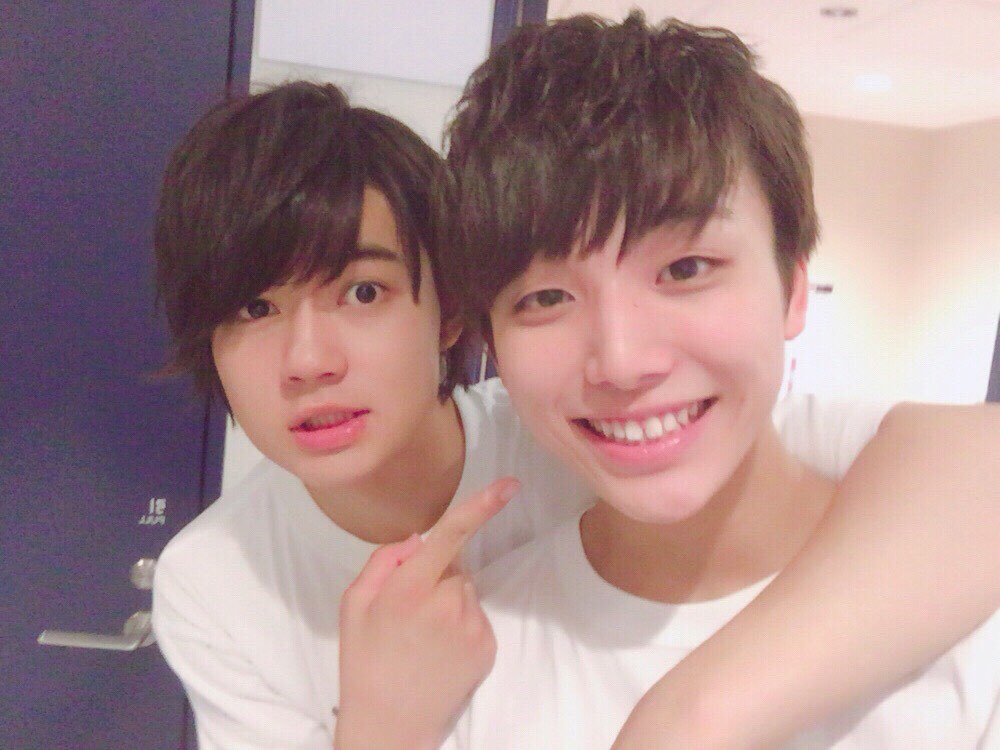 __knm022's tweet photo. 佐野勇斗19歳高尾颯斗17歳 https://t.co/7CfqruMdkq