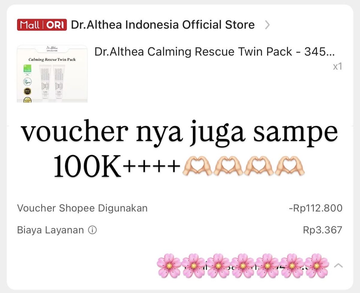 everywon_CAT's tweet photo. happy bgt dr althea udah ada di indo, jadi gaperlu jastip lagi, potongan voucher dari 🍊 juga mantep bgt!! btw aku udah habis 3 tube, sesuka ituu sama moisturizer inii🫶🏻 https://t.co/e1cjhFjXgj