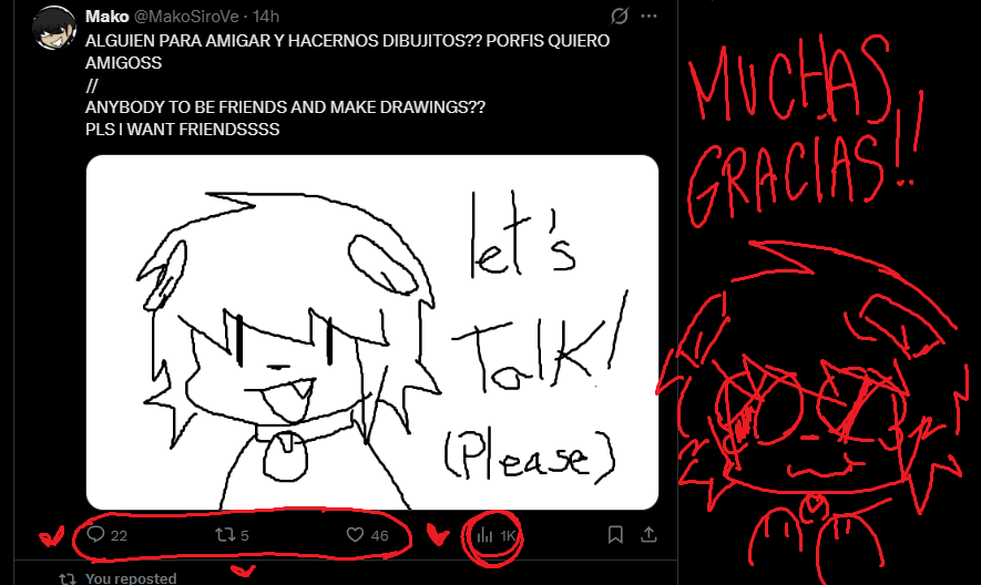 Mako tweet media