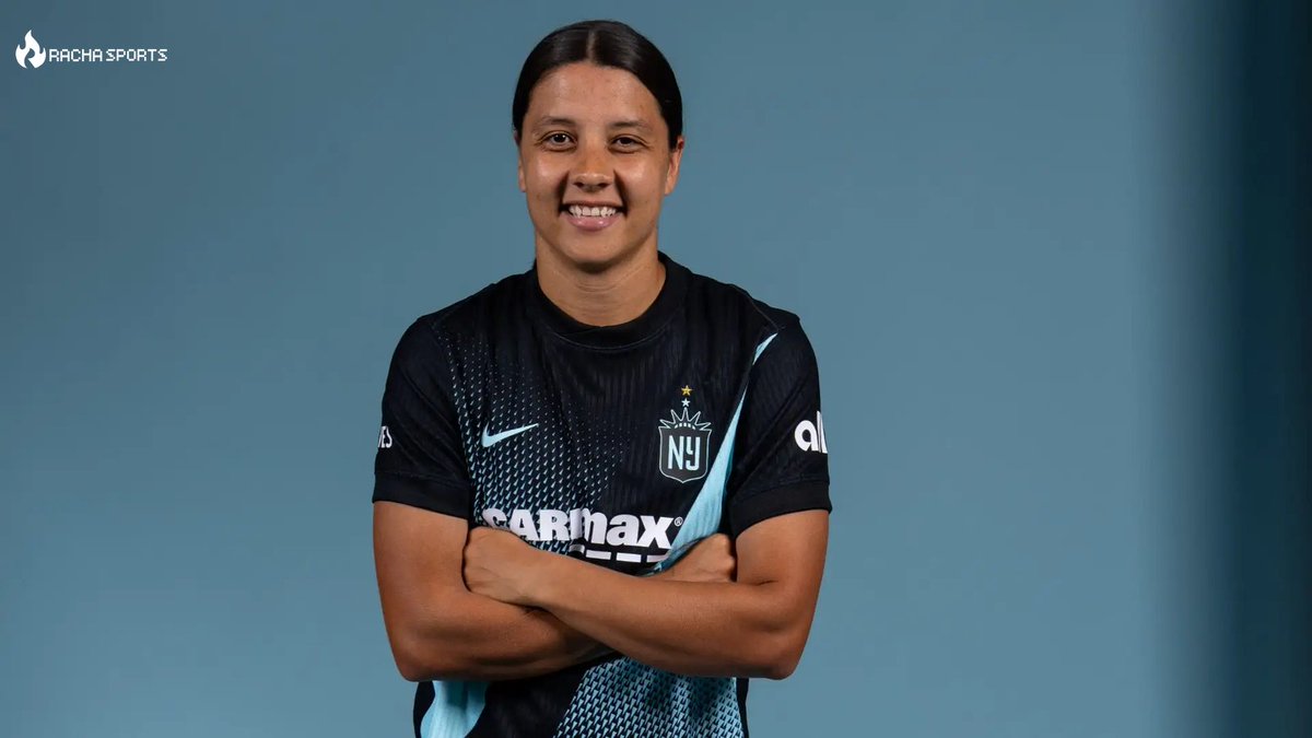 RachaSports's tweet photo. Sam Kerr marca su primer gol con Gotham.
Una leyenda adaptándose a nuevo equipo.
Una rival en la portería.
La NWSL sigue sorprendiendo.
¿Quién será la próxima en brillar? #NWSL #Fútbol #SamKerr https://t.co/SqctCRvI4P