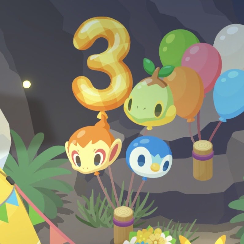 YM060330's tweet photo. #ポケスリ3周年をみんなで
目に光がない… https://t.co/BWYoEoxfDp