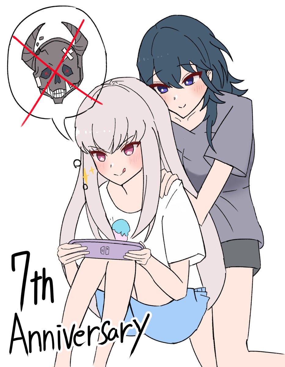 Frost_Fool_'s tweet photo. 7周年‼ずっと大好きなゲームです💜
＃FE風花雪月7周年 https://t.co/aBxcvM0hMr