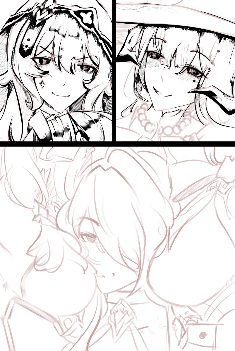 waffle_404's tweet photo. acheron squish wip 
#acheron #constance #blackswan #honkaistarrail https://t.co/pNRb76lKAG