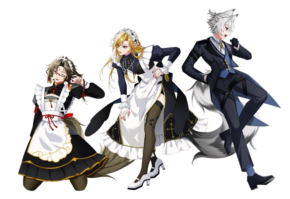 03x03_'s tweet photo. 『As you wish』にて
セス、葉釈淵、ヒューゴのイラストを描かせていただきました✨️

#ZZZDREAMLAND   
#ゼンゼロ2周年 https://t.co/oU7kcmQ9pc