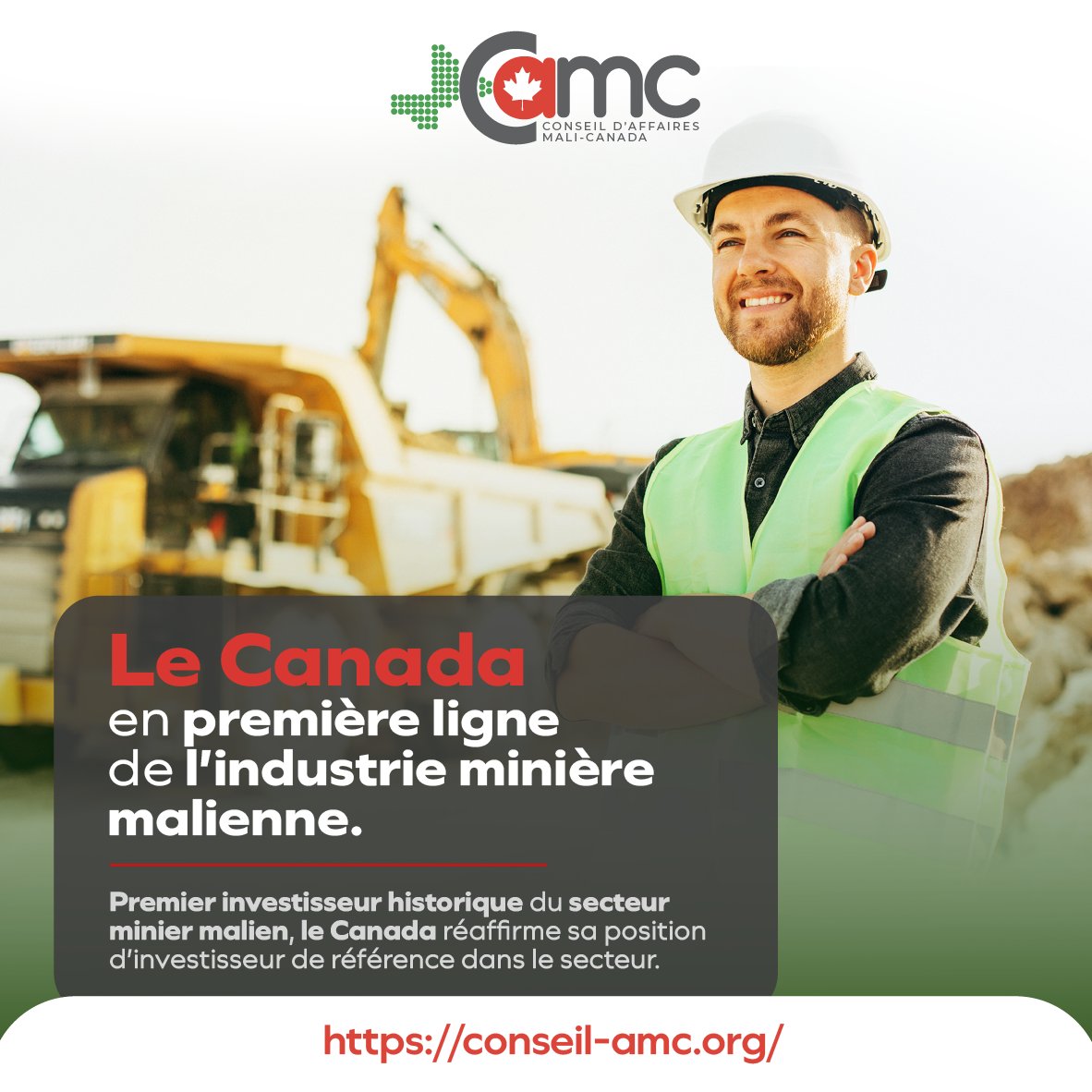 CAMaliCanada's tweet photo. Premier investisseur historique du secteur minier malien, le Canada s'impose en première ligne de cette industrie. ⛏️
Le CAMC vous connecte à ce corridor économique stratégique pour saisir ces opportunités.
Rejoignez notre réseau d'experts : https://t.co/bPgMRUSbP6

#CAMC #MaliCanada #Mines